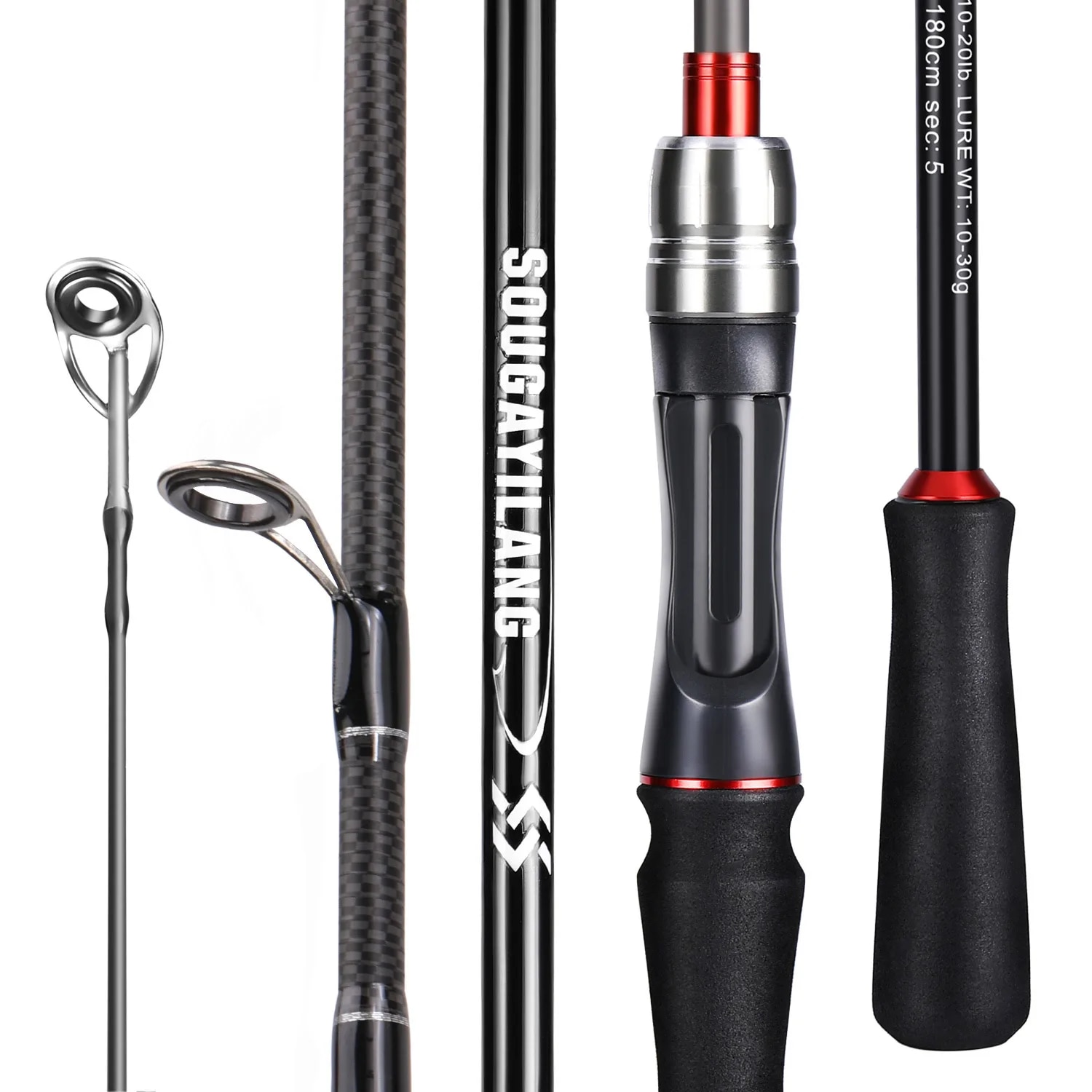 Fishing Rod Surf - Sougayilang Fishing Rods 1.8/2..1m Spinning/Casting Rod