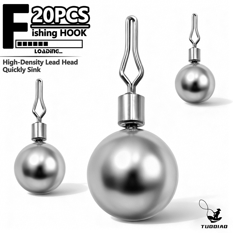 [TUODIAO] Round Drop Shot Sink - Fishing Rod Building Kit recensie en prijs