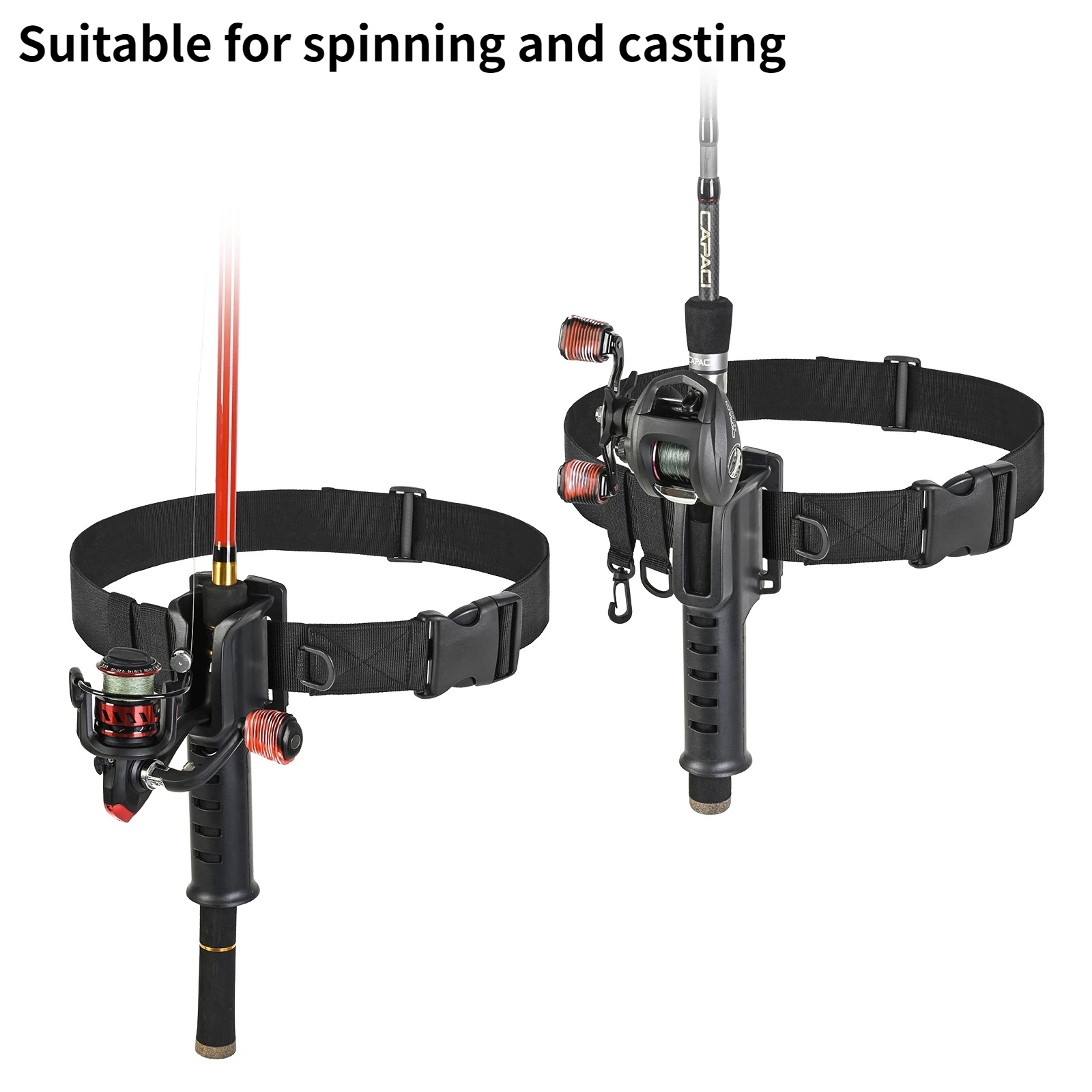 Hanging Fishing Waist Belt Rod - Fishing Rod Spinning recensie en prijs