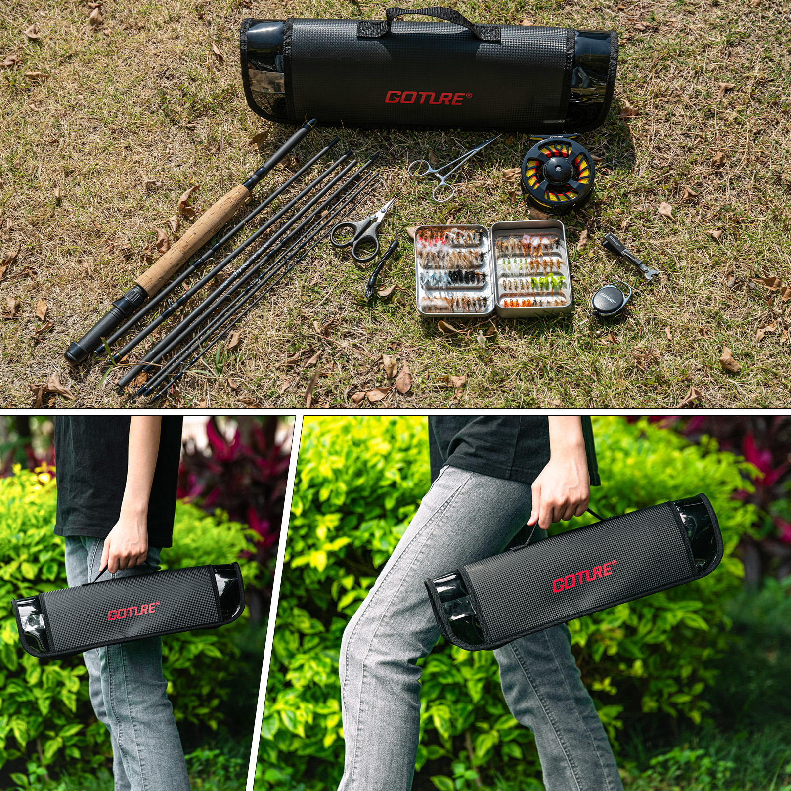 Goture Fly Fishing Rod and Ree - Fishing Rod Fly recensie en prijs