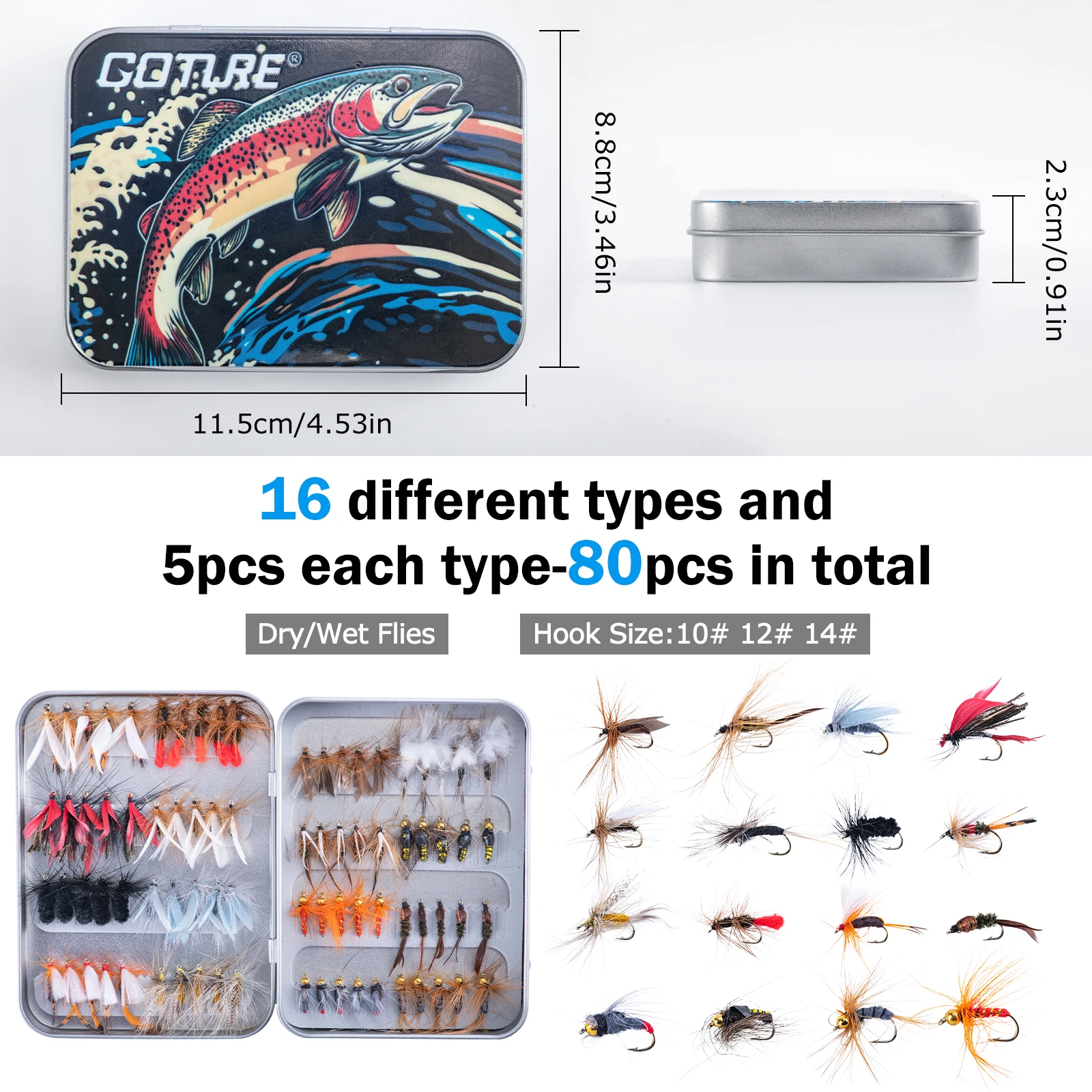 Goture Fly Fishing Rod and Ree - Fishing Rod Fly recensie en prijs