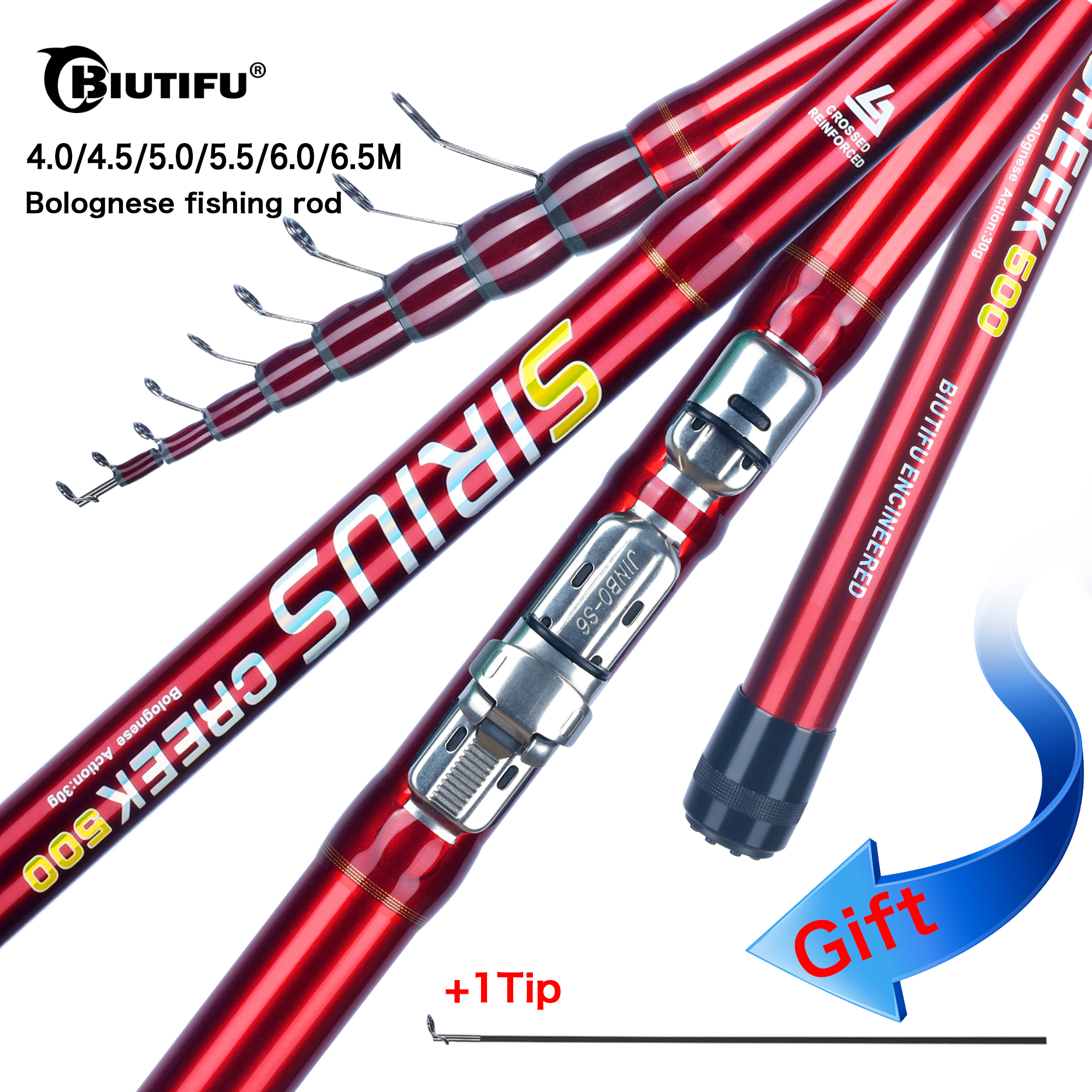 BIUTIFU Telescopic Bolognese F - Fishing Rod Surf recensie en prijs