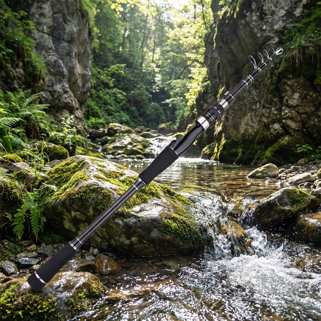 /Portable /Telescopic /Fishing - Fishing Rod Carbon Fiber recensie en prijs