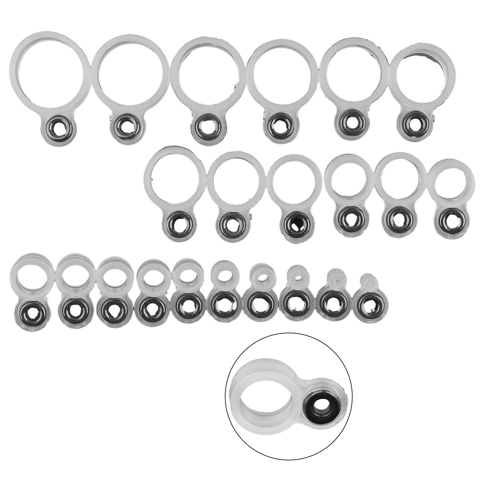 14/22Pcs Fishing Rod Eyelet Re - Fishing Rod Tip Replacement recensie en prijs