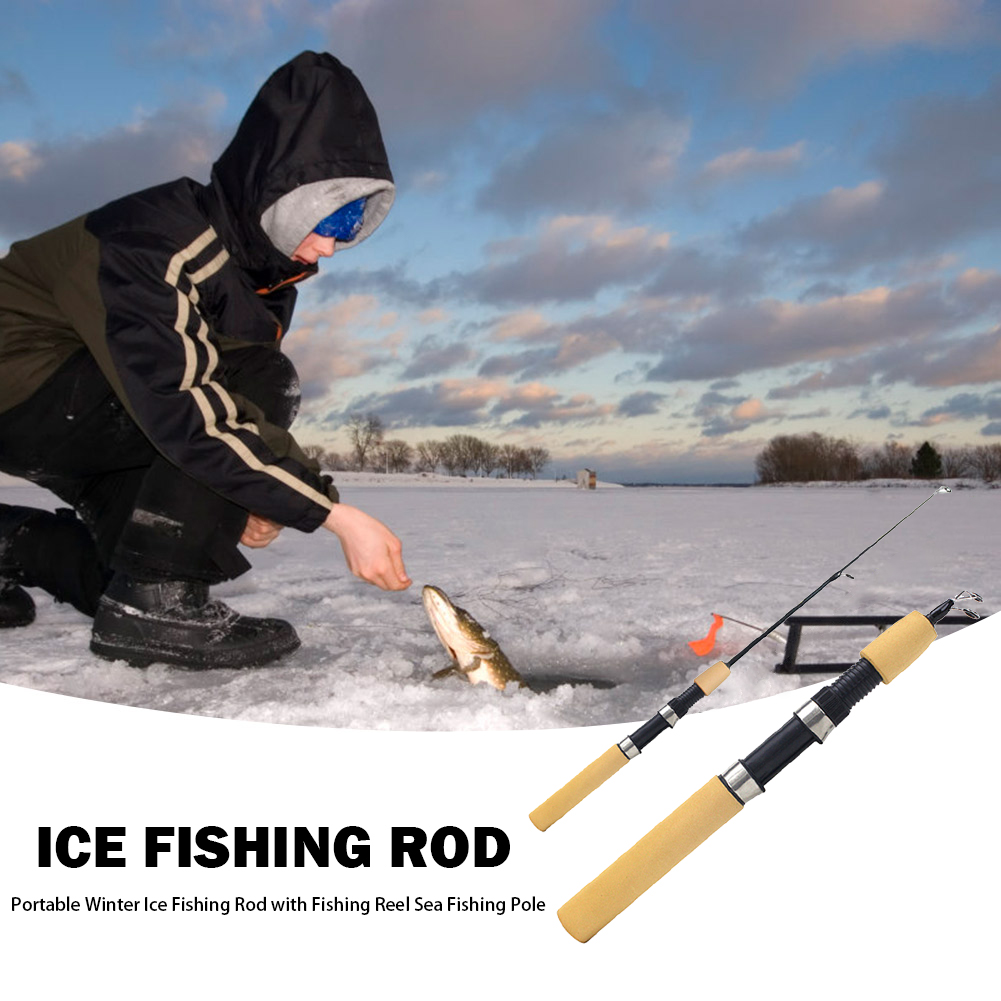 Ice Fishing Rod Portable Spinn - Fishing Rod Ice recensie en prijs