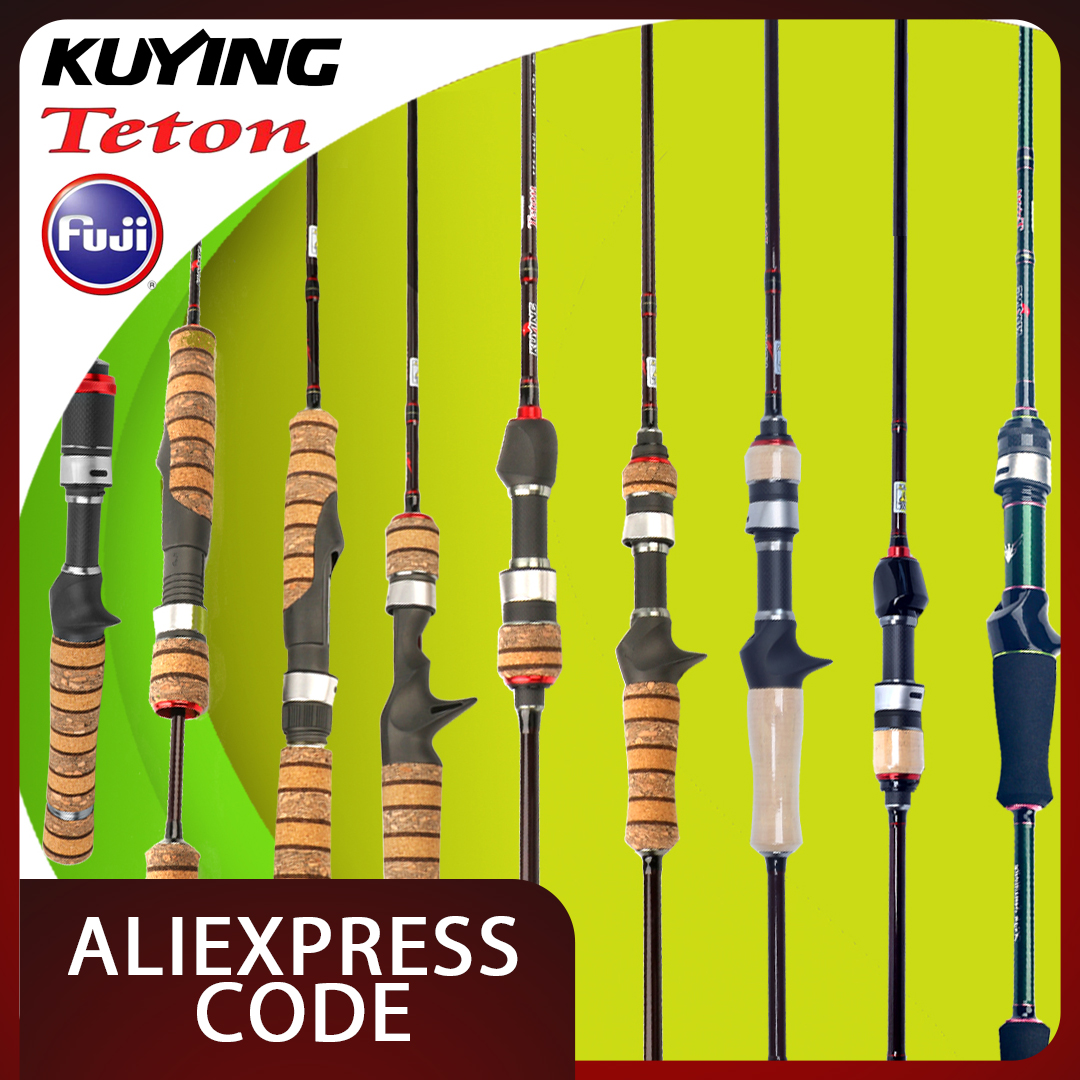 KUYING TETON Baitcasting Spinn - Fishing Rod Surf recensie en prijs