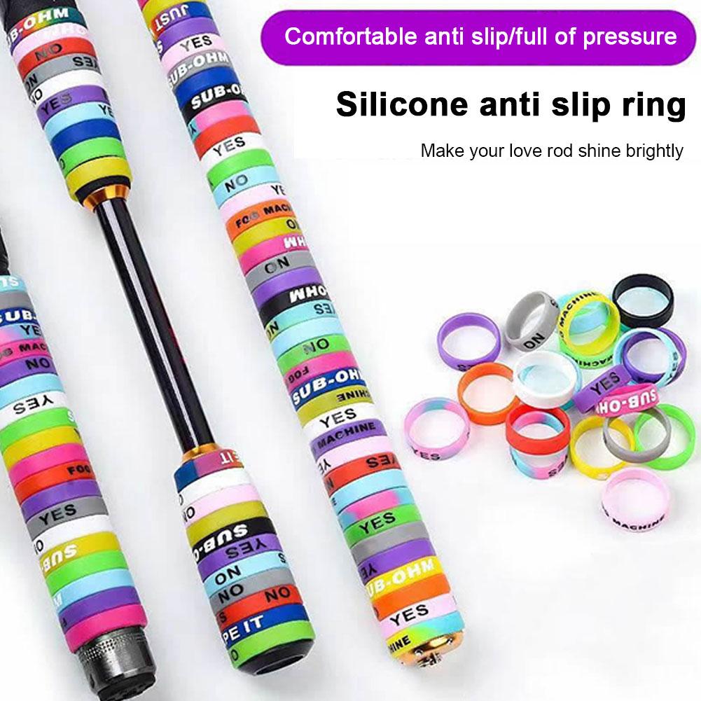 20/50Pcs Silicone Anti-skid Ro - Fishing Rod Case recensie en prijs