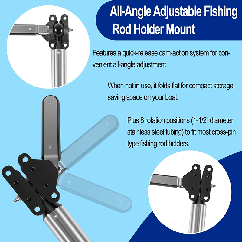 All-Angle Adjustable Fish Rod  - Fishing Rod Holder recensie en prijs