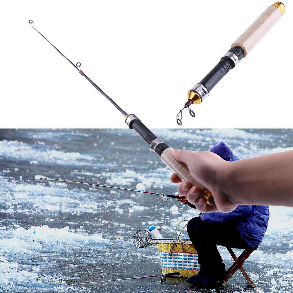 60cm Mini Telescopic Ice Fishi - Fishing Rod Carbon Fiber recensie en prijs