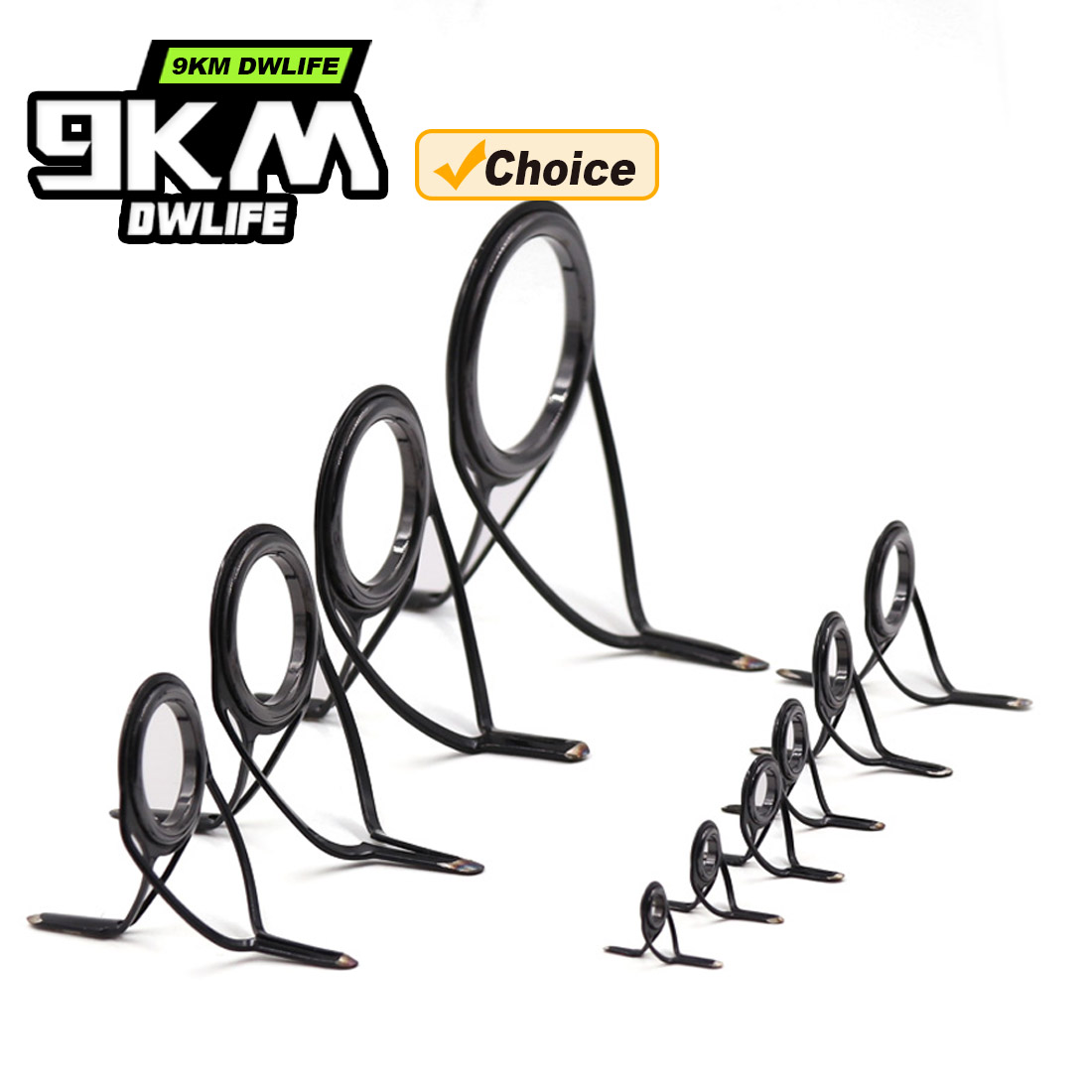 9KM OB Curved Rod Guide Kit 10 - Fishing Rod Guide Replacement recensie en prijs