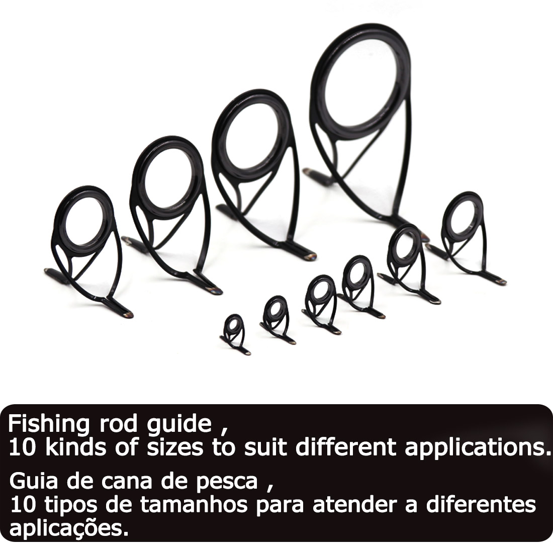 9KM OB Curved Rod Guide Kit 10 - Fishing Rod Guide Replacement recensie en prijs