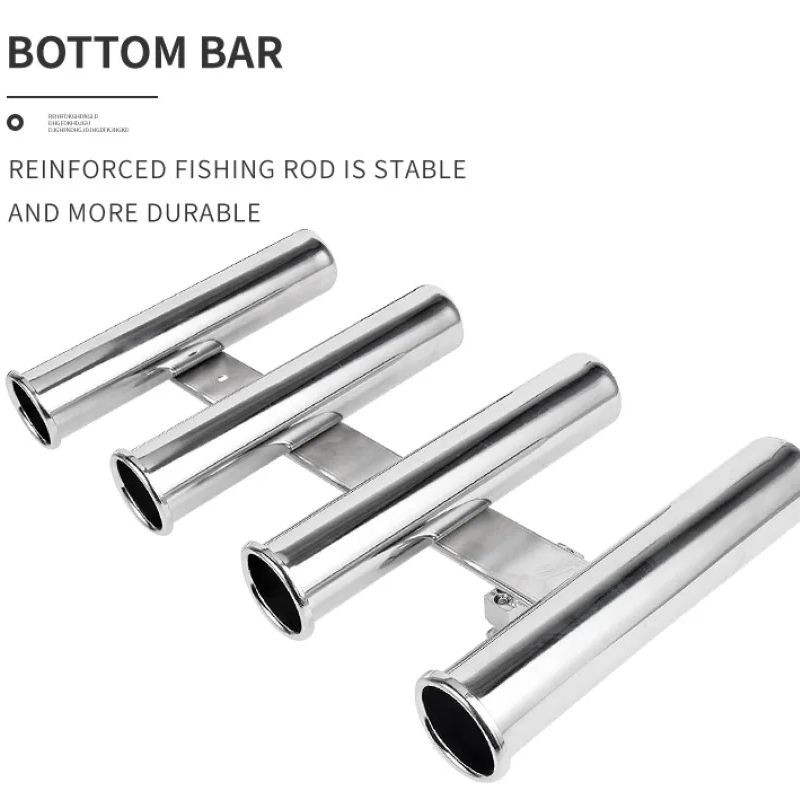 Stainless Steel 4 Tubes Rod ho - Fishing Rod Holder recensie en prijs