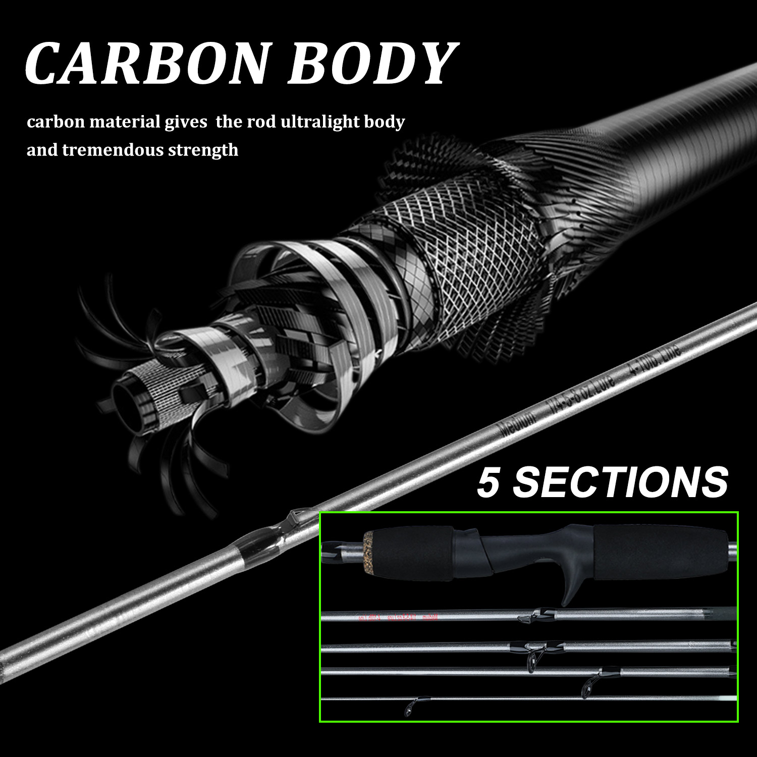 Sougayilang Fishing Rod Combo  - Fishing Rod Carbon Fiber recensie en prijs