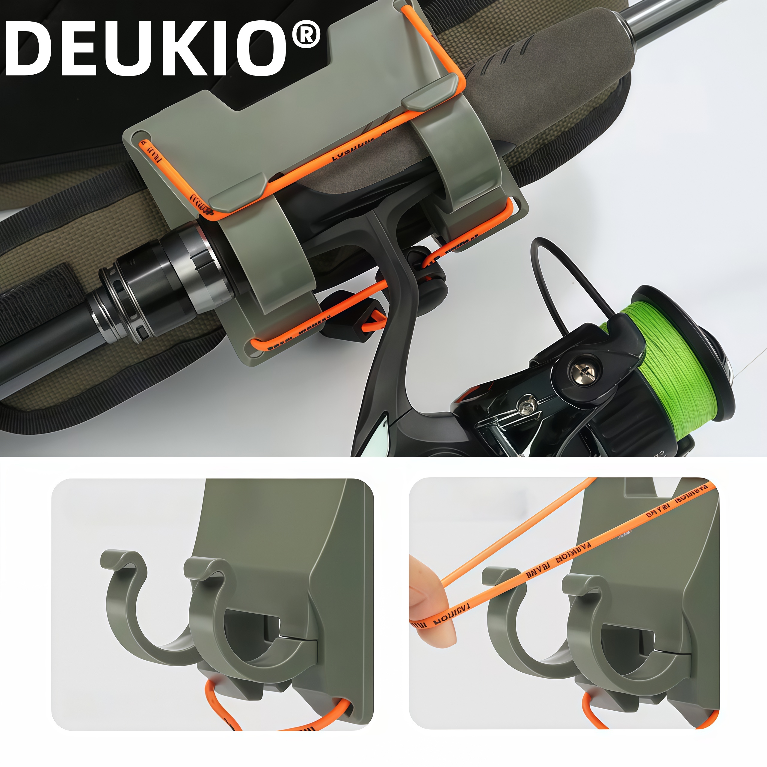 DEUKIO Outdoor Belt Clip Rod H - Fishing Rod Spinning recensie en prijs