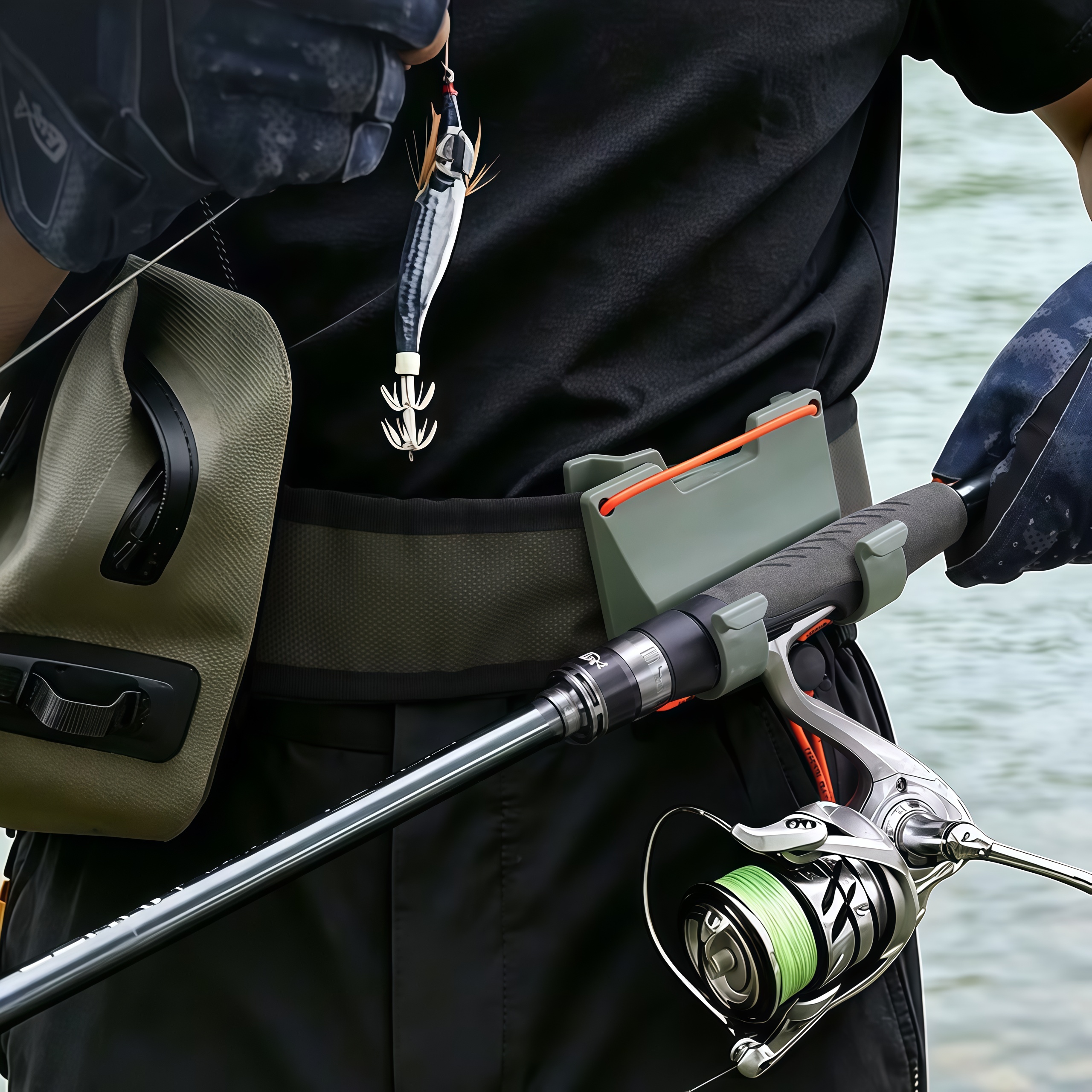DEUKIO Outdoor Belt Clip Rod H - Fishing Rod Spinning recensie en prijs
