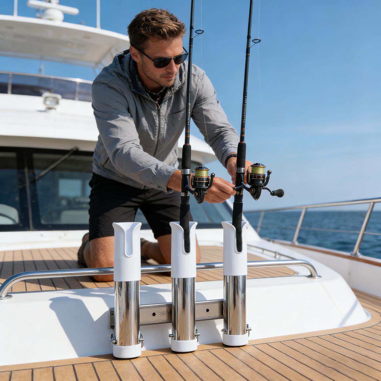 Rod Holder For Boat 3 Tube Lin - Fishing Rod Boat recensie en prijs