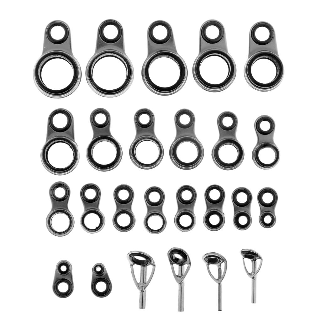 5 Pieces Fishing Rod Tip Kit S - Fishing Rod Guide Replacement recensie en prijs