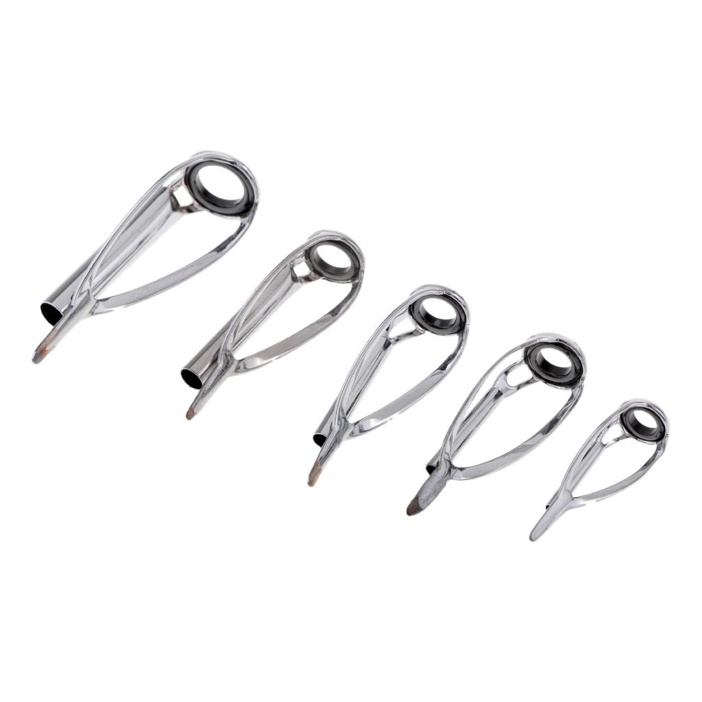 5 Pieces Fishing Rod Tip Kit S - Fishing Rod Guide Replacement recensie en prijs