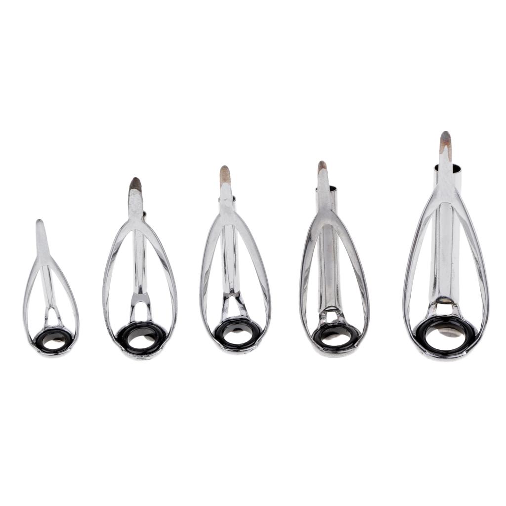 5 Pieces Fishing Rod Tip Kit S - Fishing Rod Guide Replacement recensie en prijs
