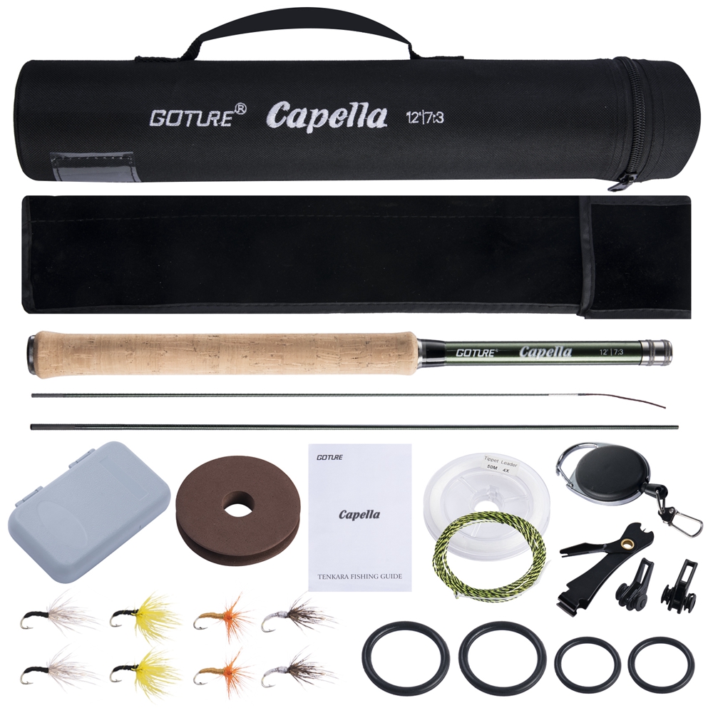 Goture Tenkara Fly Fishing Rod - Fishing Rod Carbon Fiber recensie en prijs