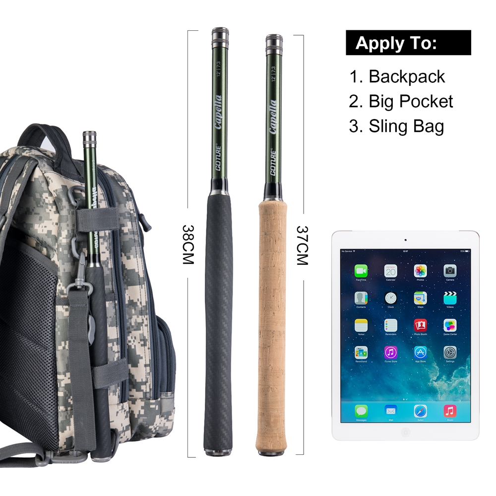 Goture Tenkara Fly Fishing Rod - Fishing Rod Carbon Fiber recensie en prijs