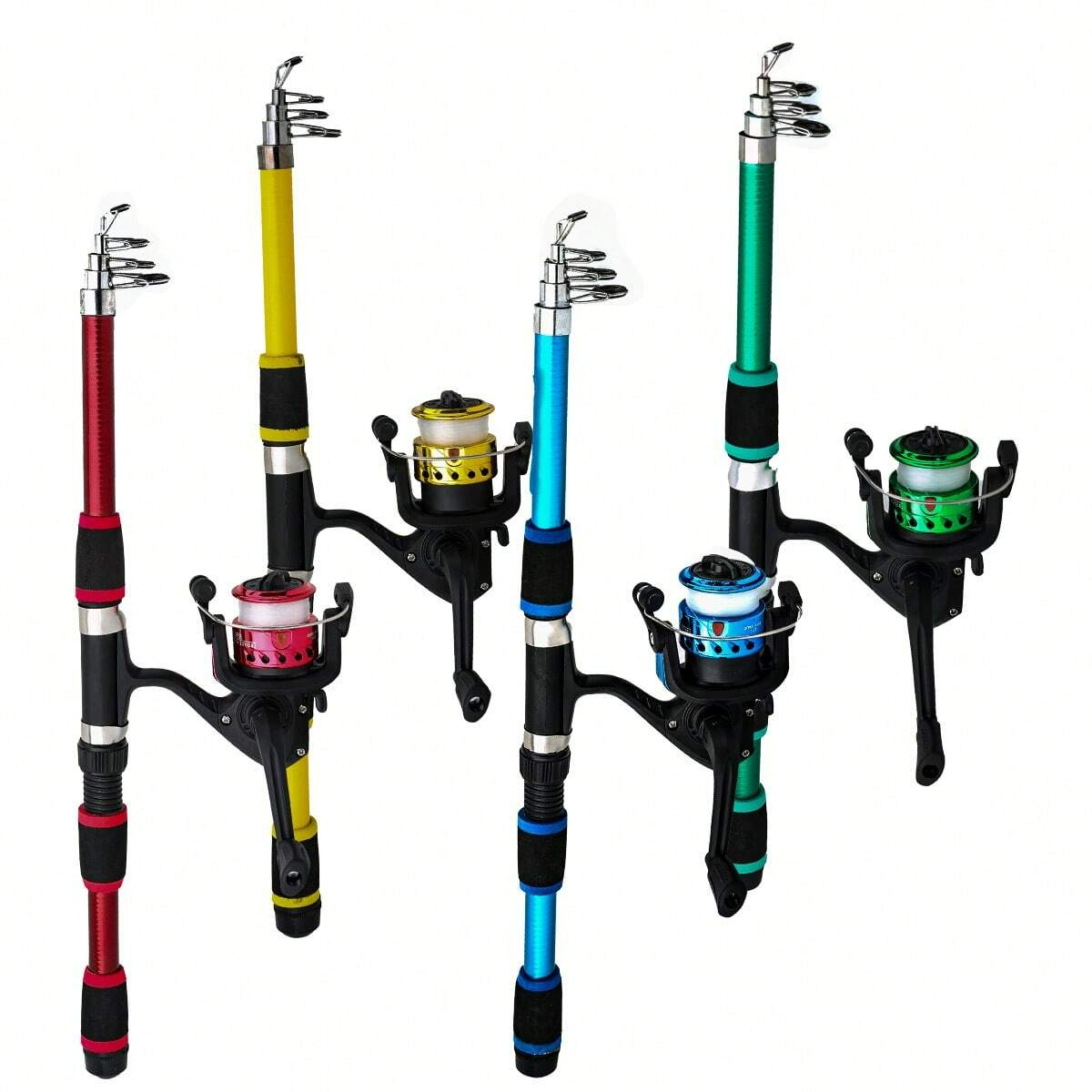 Fishing Pole Set Full Kits Wit - Fishing Rod Combo recensie en prijs