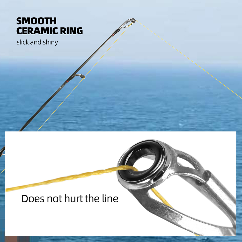 10/40pcs Fishing Rod Guide Rin - Fishing Rod Tip Replacement recensie en prijs