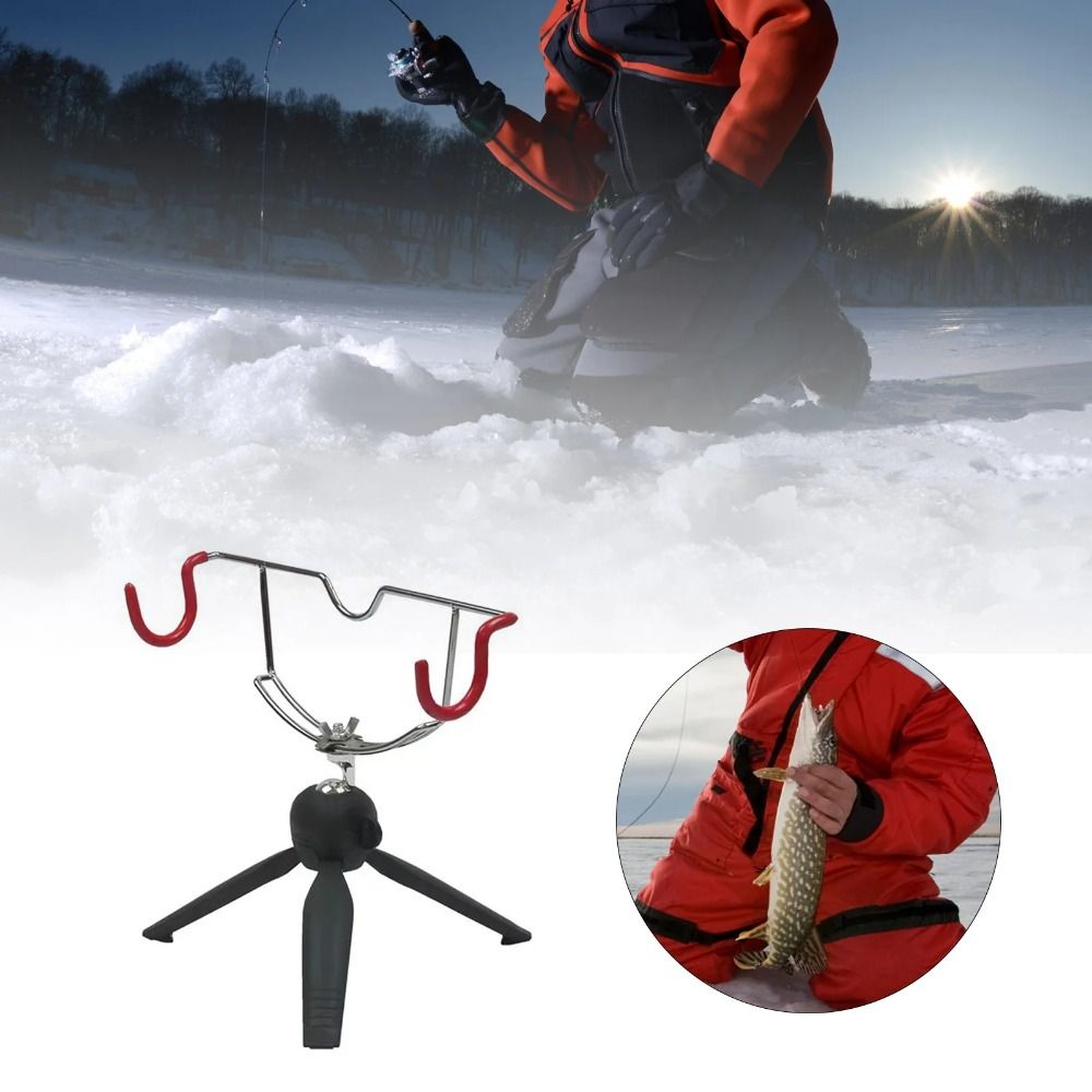 360° Adjustable Ice Fishing Ro - Fishing Rod Rack recensie en prijs