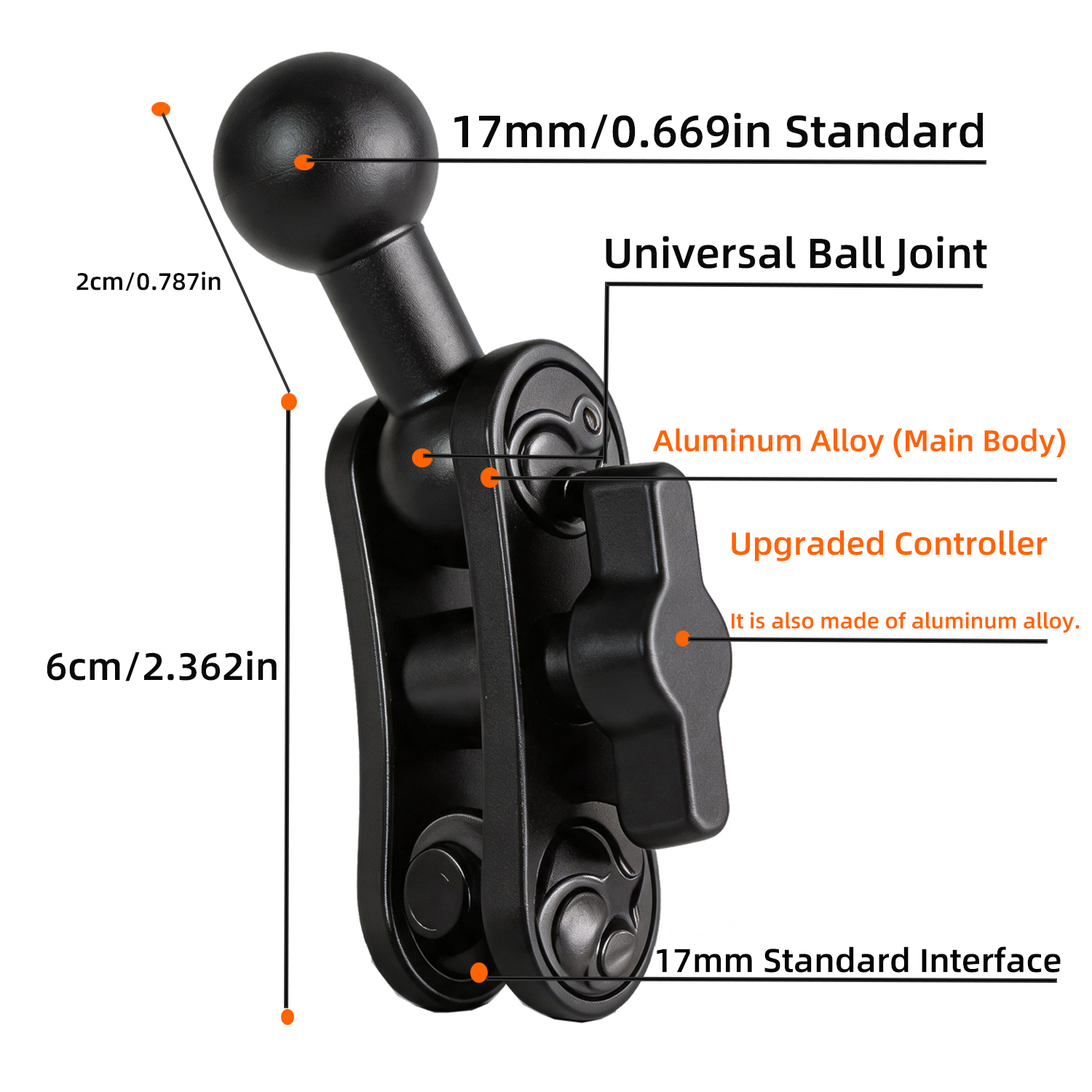 Car Phone Holder Aluminum Allo - Fishing Rod Holder recensie en prijs