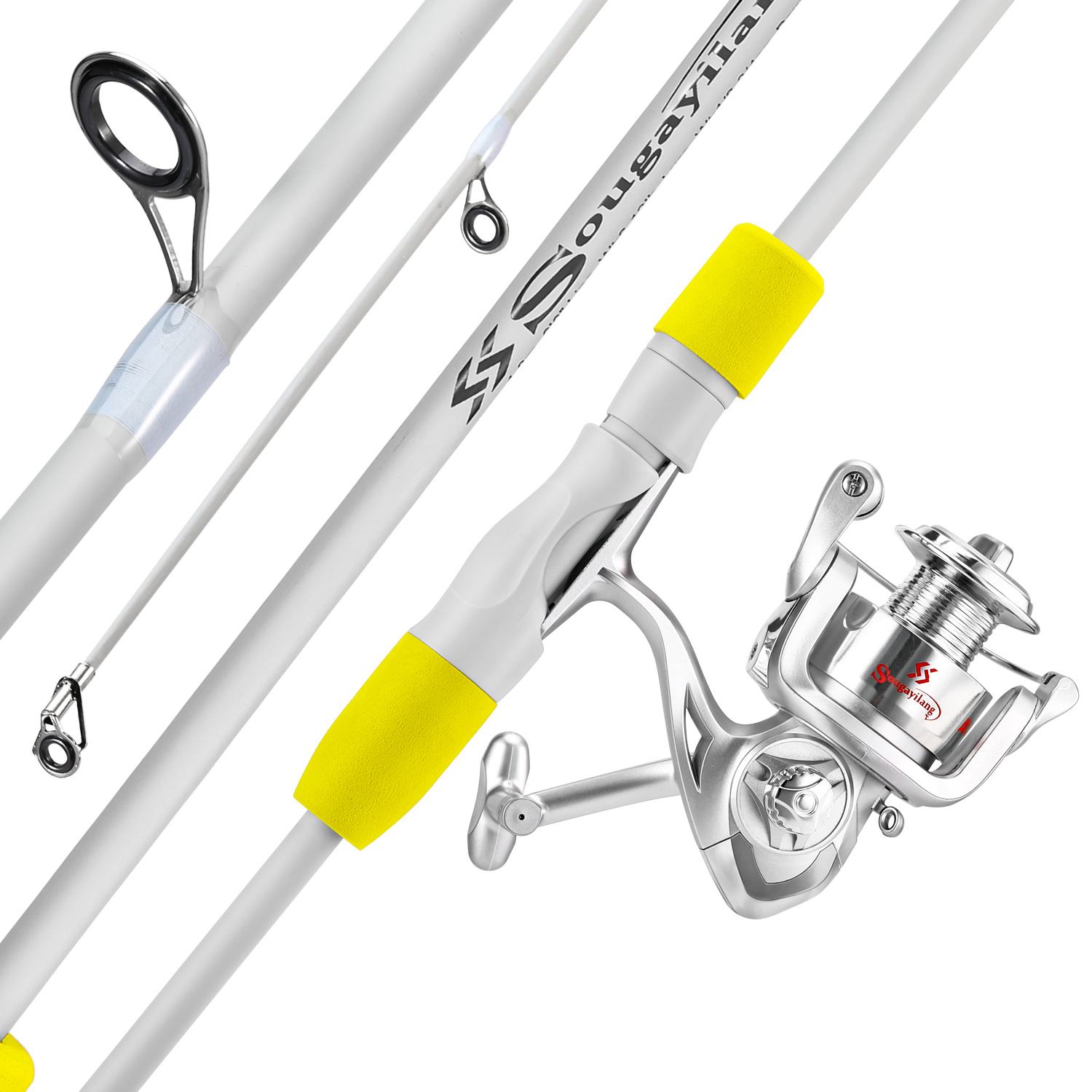 Sougayilang 2section Spinning  - Fishing Rod Carbon Fiber recensie en prijs
