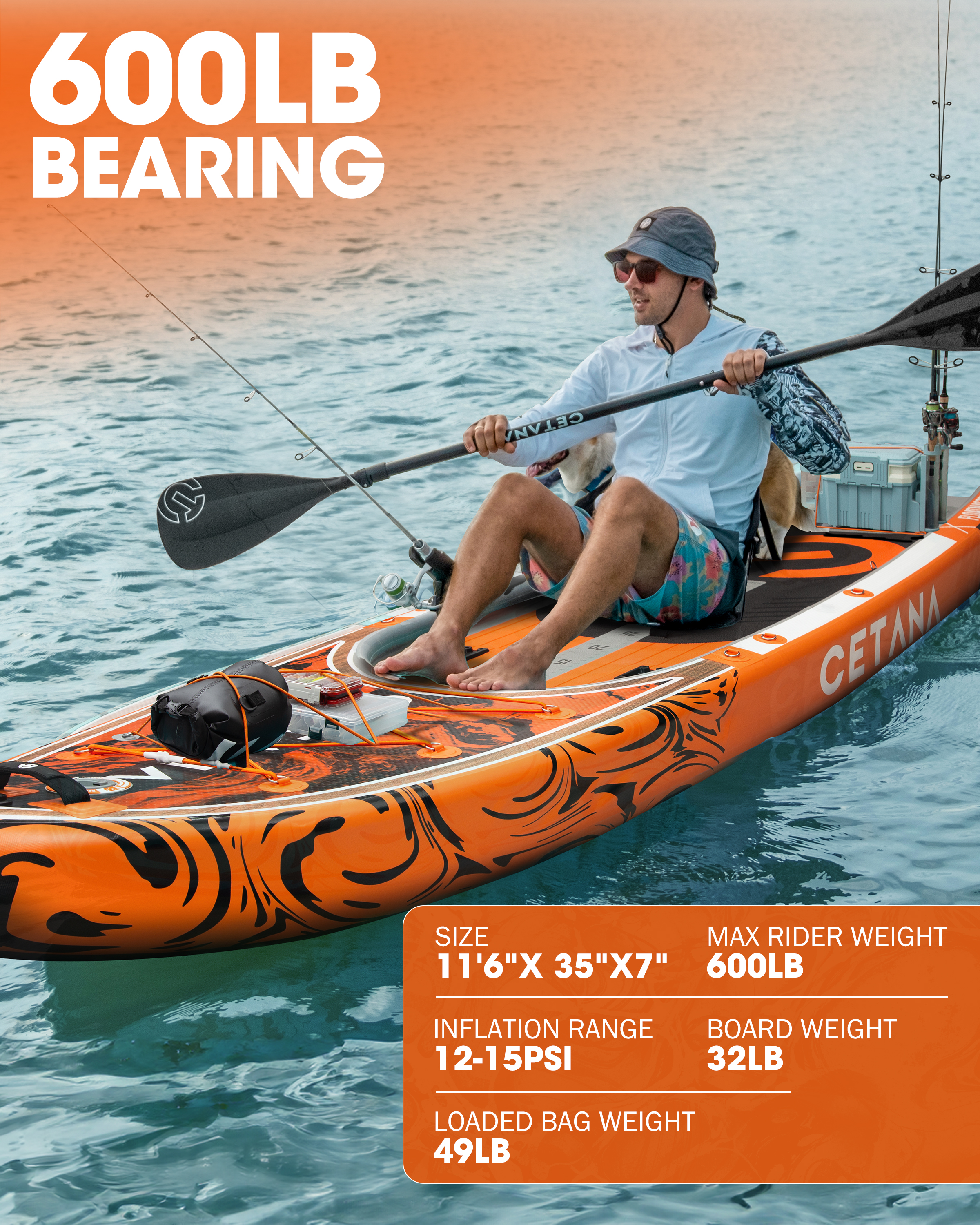 China Factory Inflatable Boat  - Fishing Rod Holder recensie en prijs